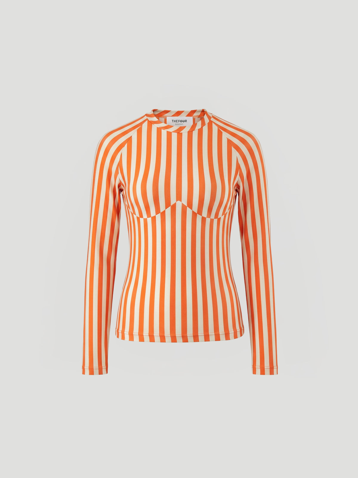 CONTOUR TOP - BEIGE ORANGE