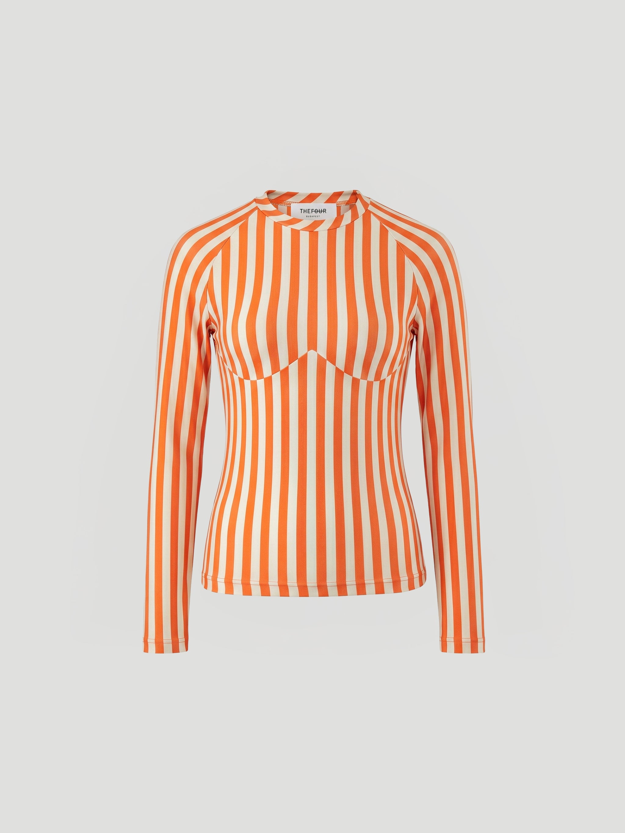 CONTOUR TOP - BEIGE ORANGE