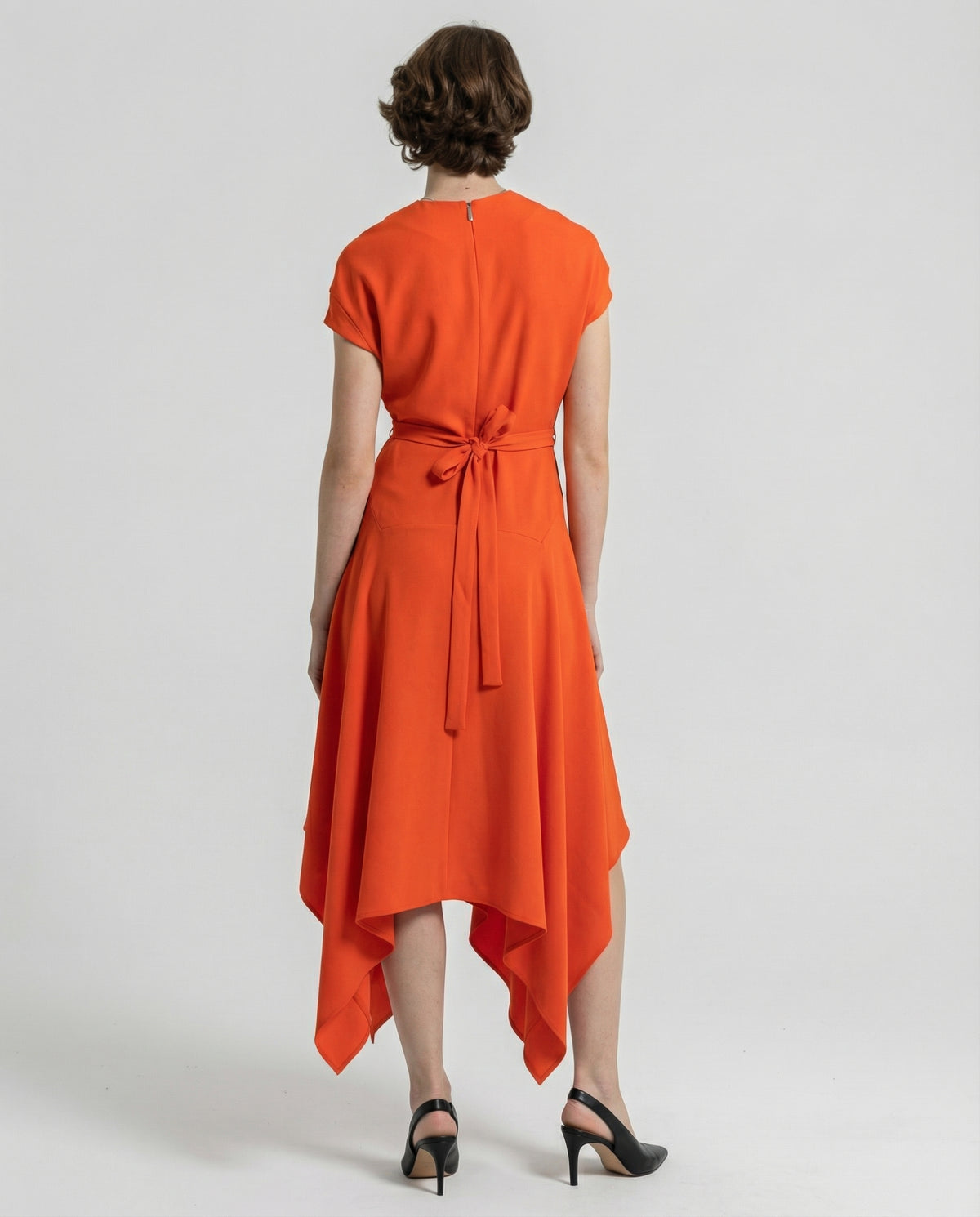 DABRA DRESS - VIVID ORANGE