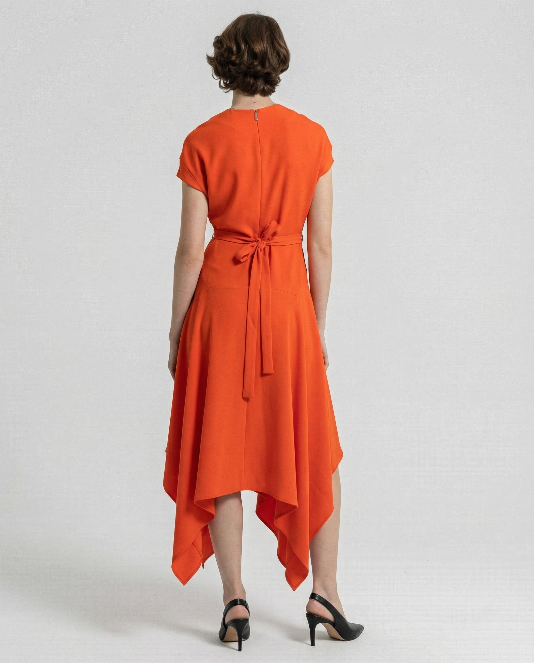 DABRA DRESS - VIVID ORANGE