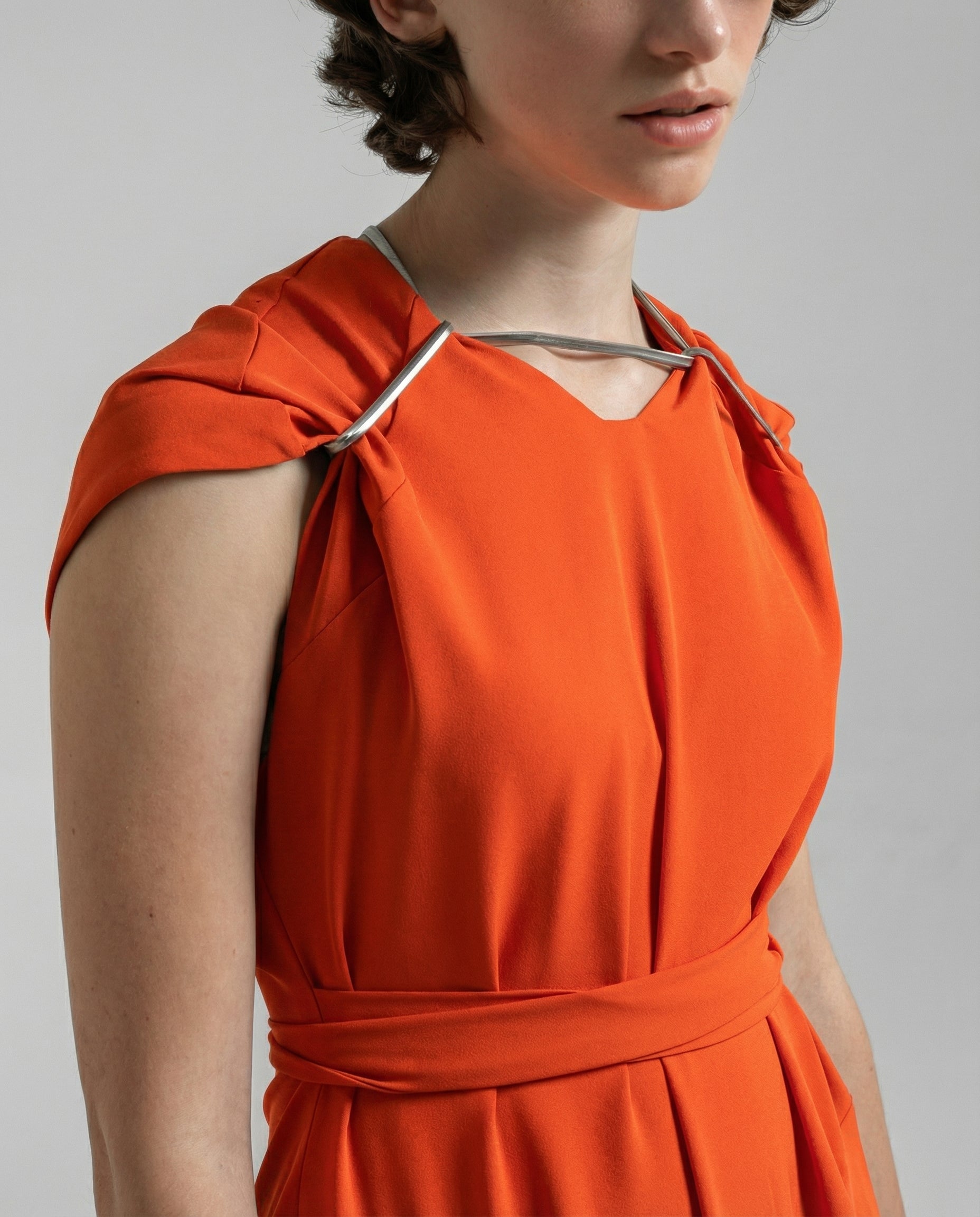 DABRA DRESS - VIVID ORANGE