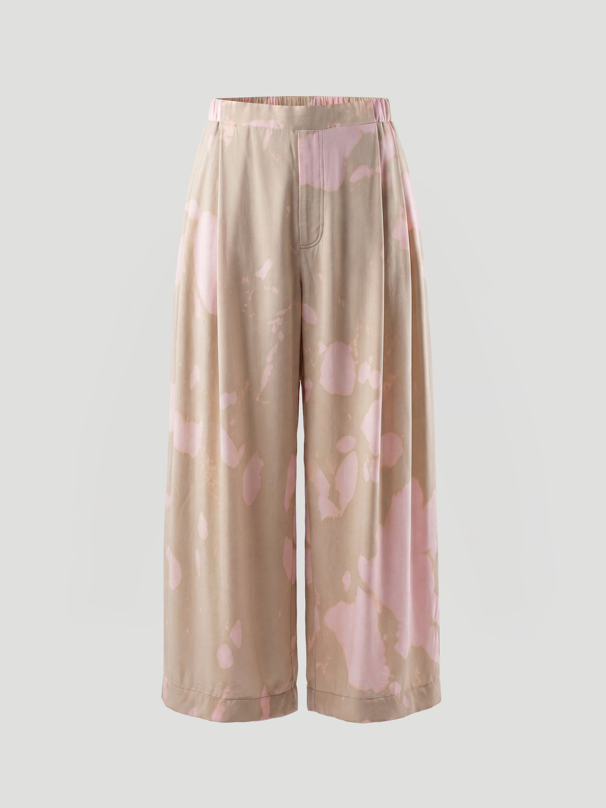 DON PLEATED PANTS - BEIGE ROSE