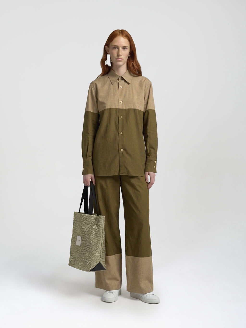 HORIZON PANTS - GREEN TAN