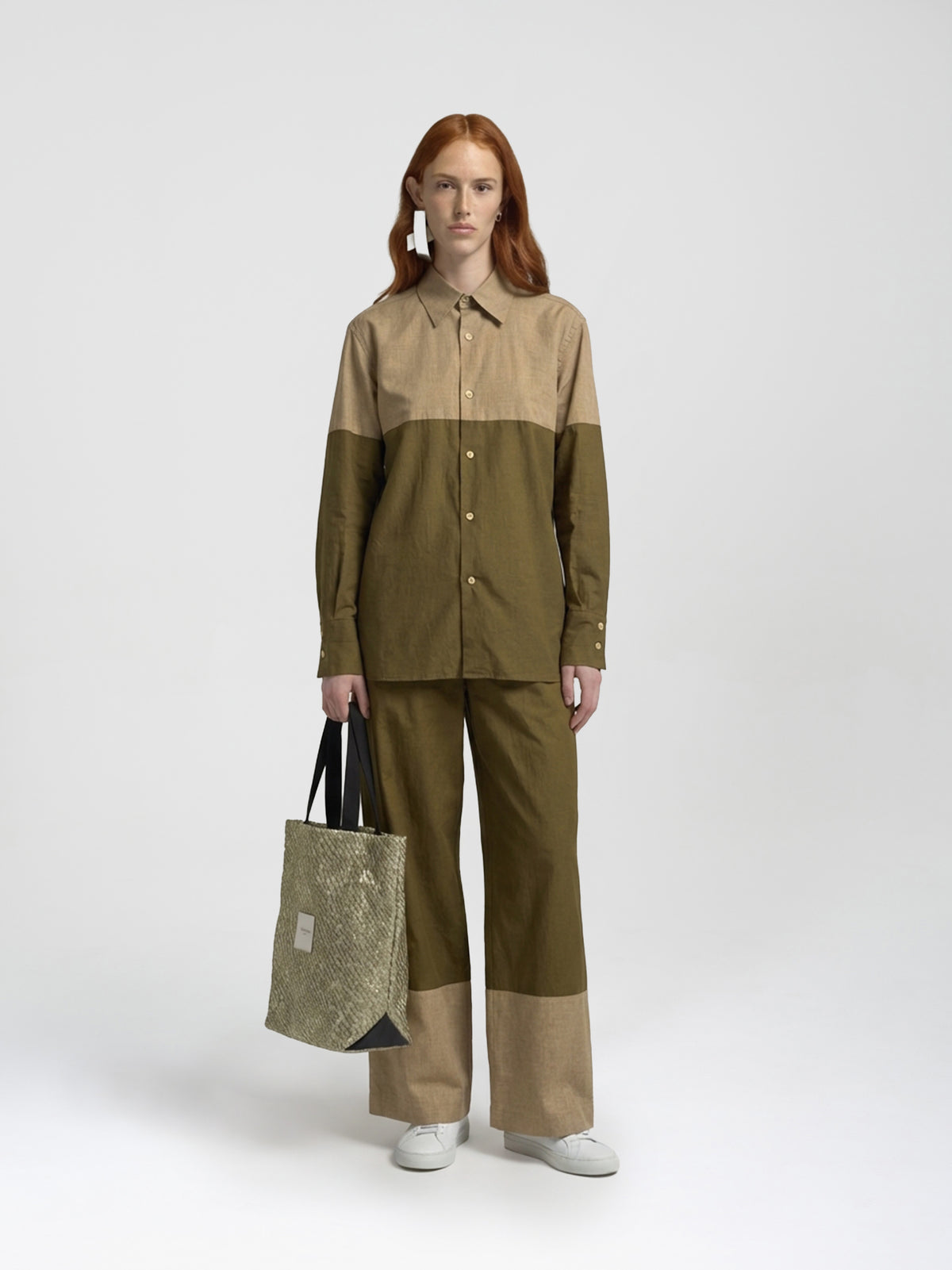HORIZON PANTS - GREEN TAN