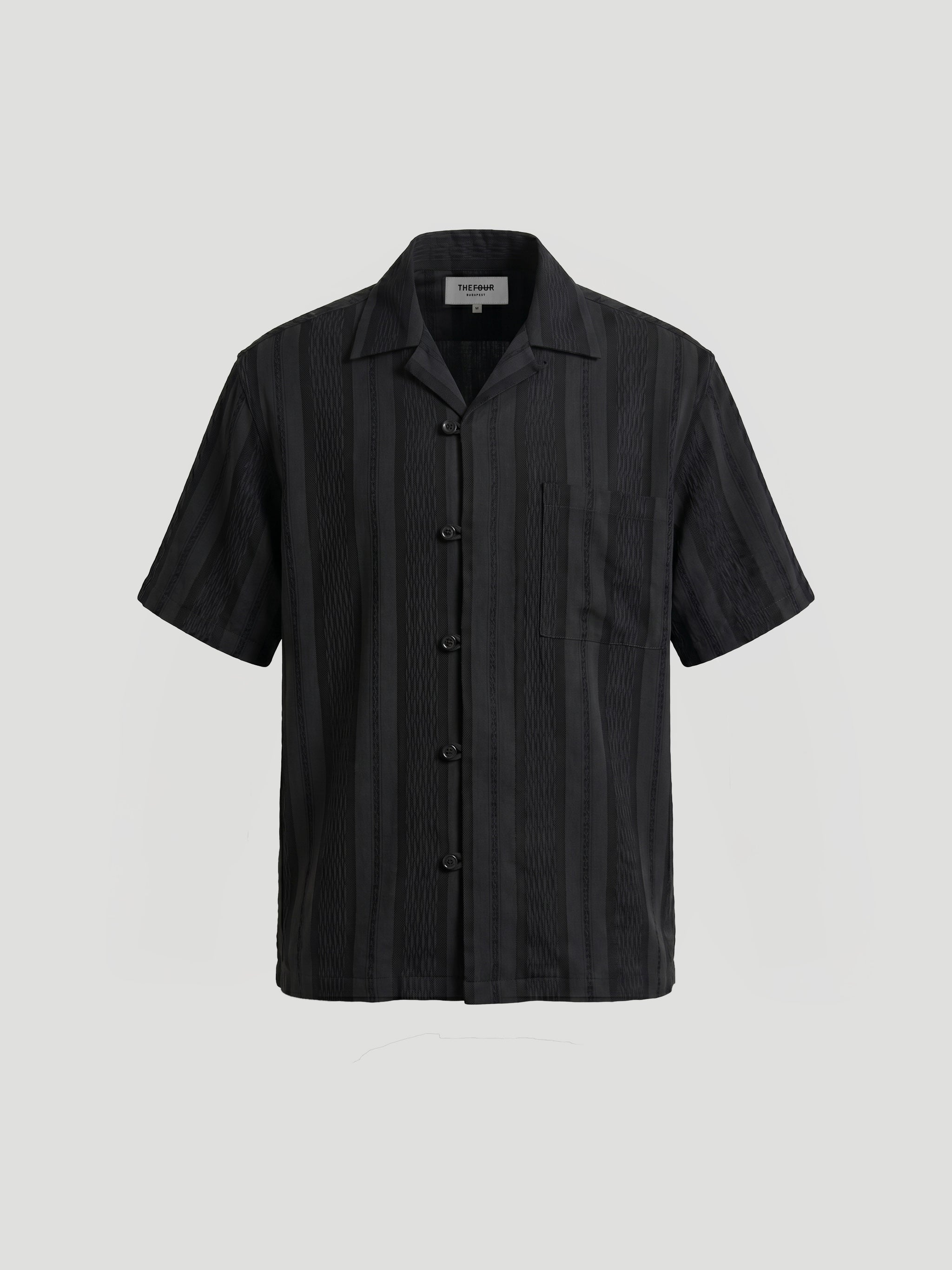 MAISH SHIRT - BLACK STRIPED