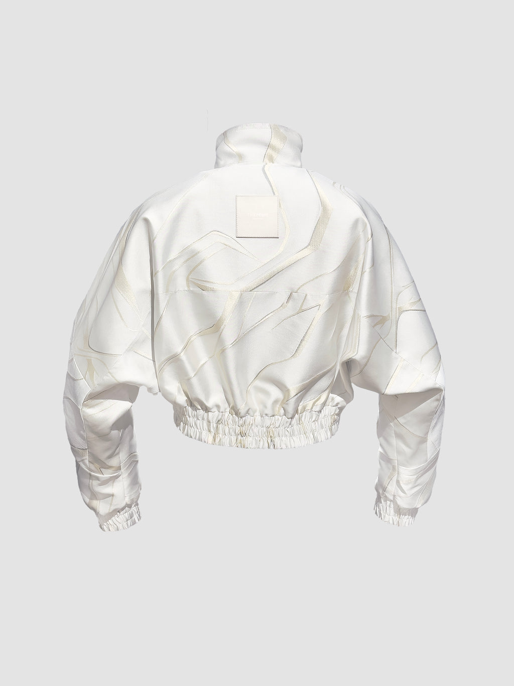 NERA JACKET - JACQUARD-1 WHITE-BEIGE