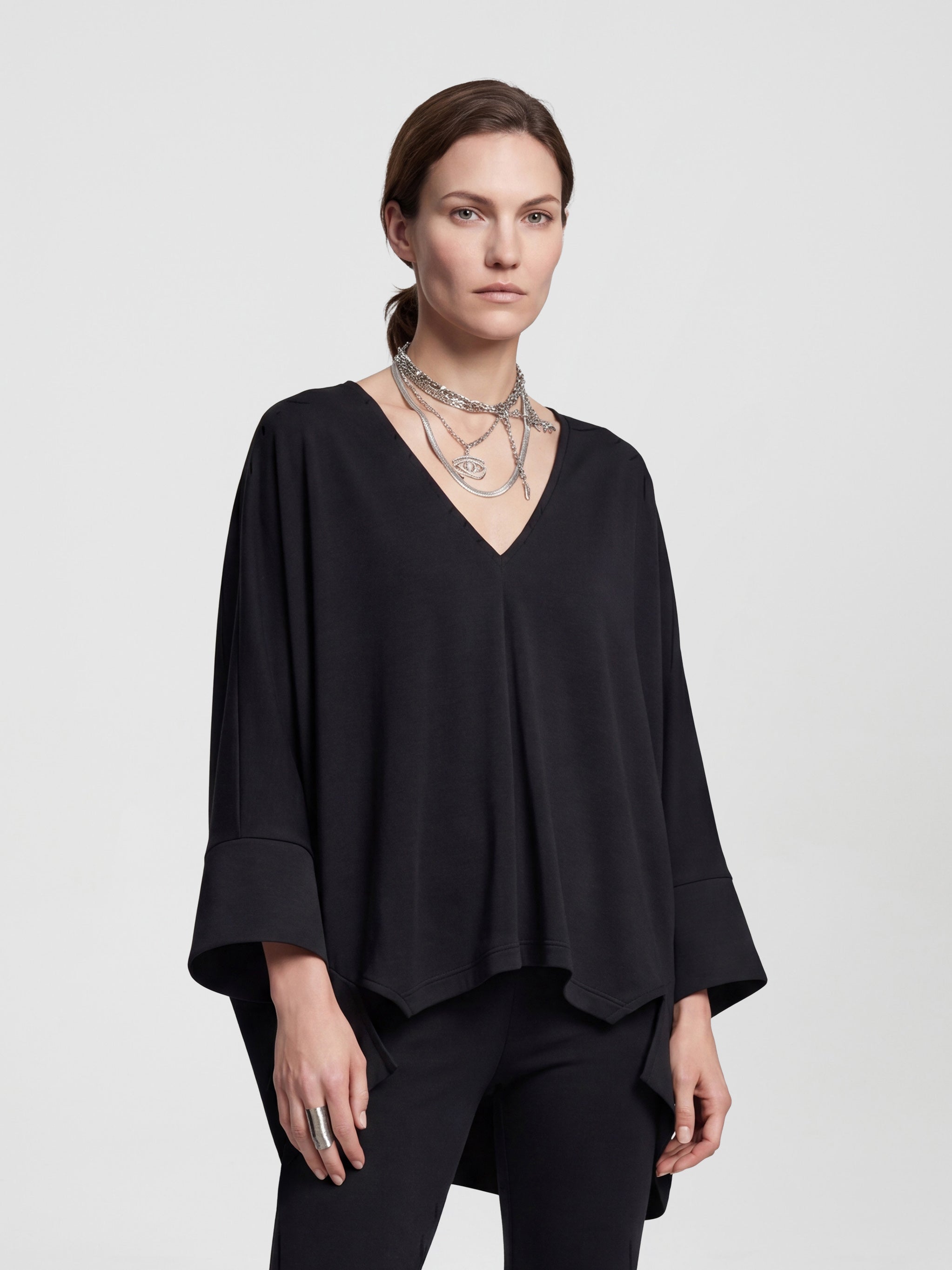 OVIA TOP - RICH BLACK