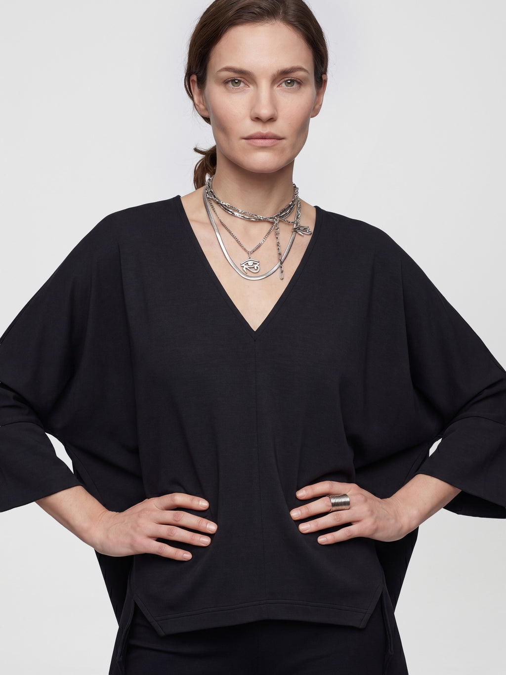 OVIA TOP - RICH BLACK