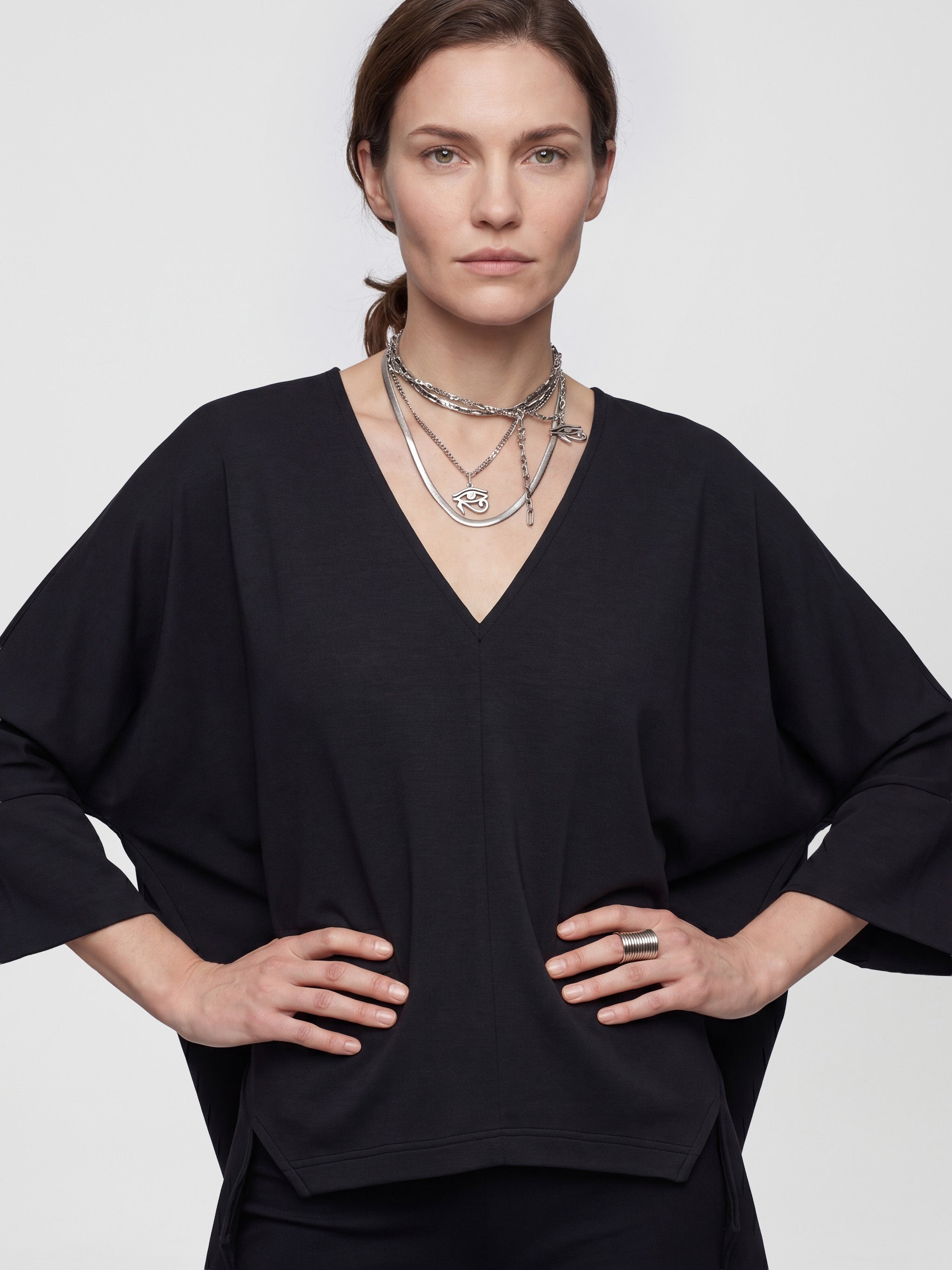 OVIA TOP - RICH BLACK