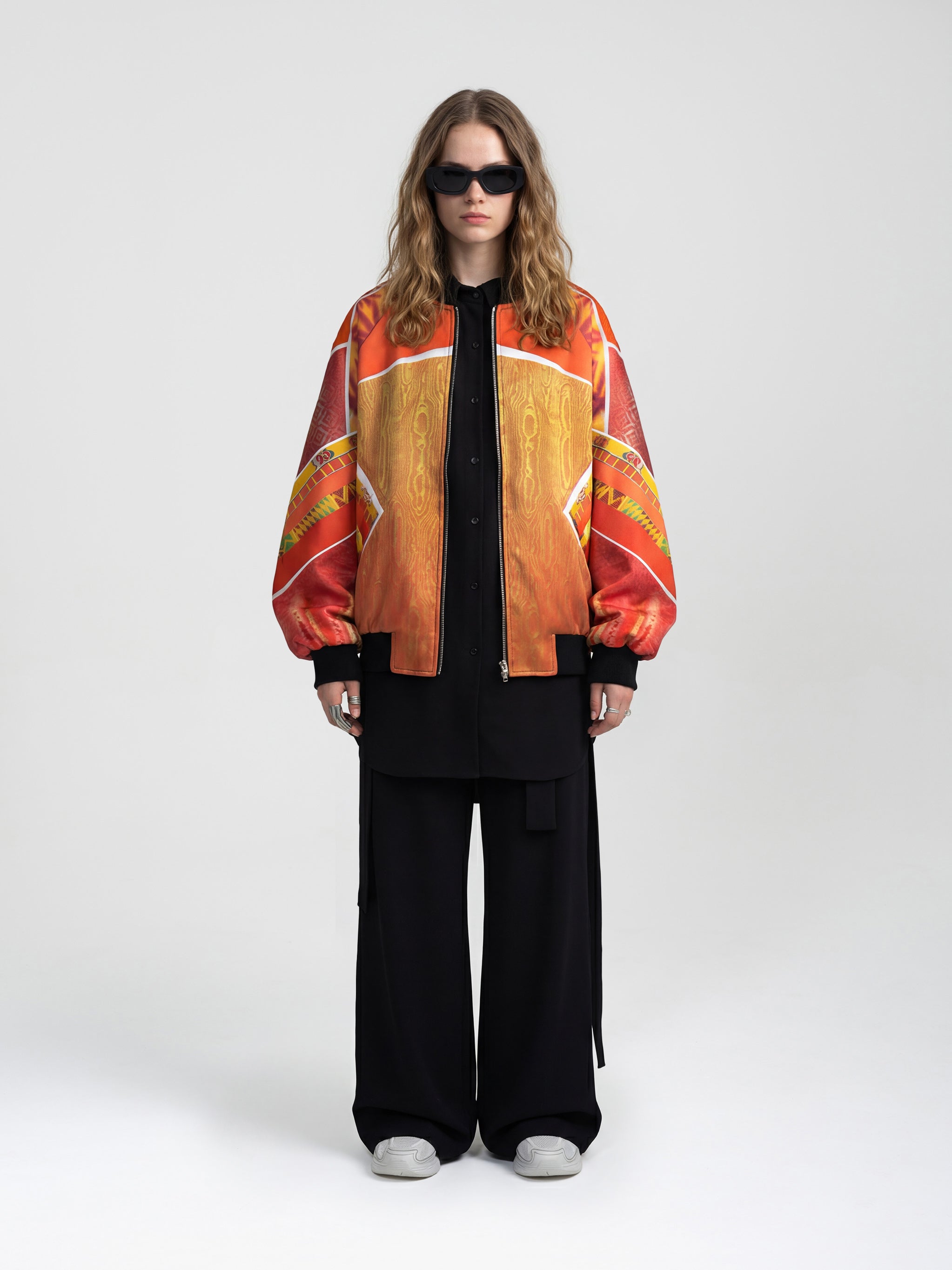 REP ALFA JACKET - WHITE + RED