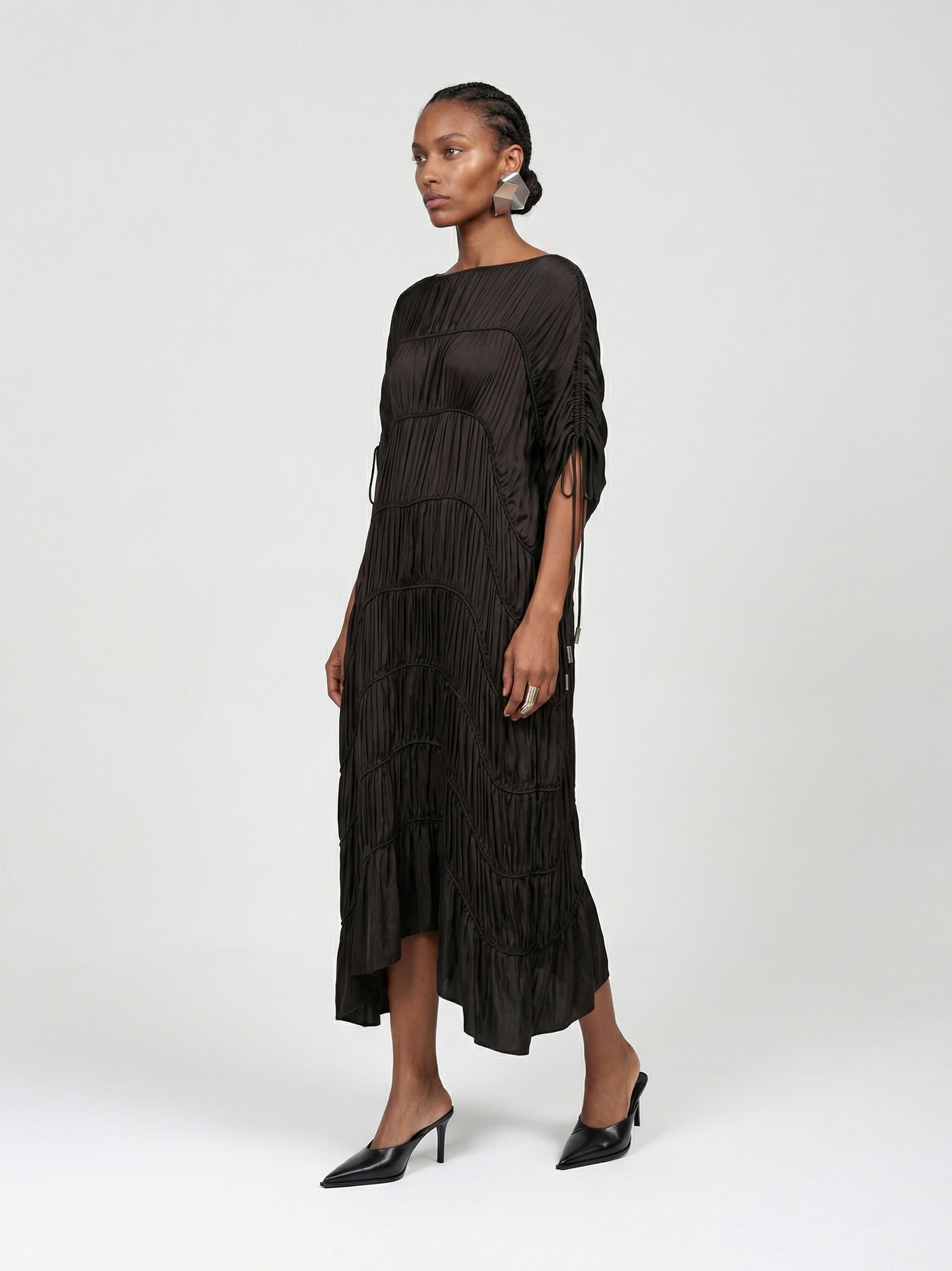 SERA LONG DRESS - BLACK