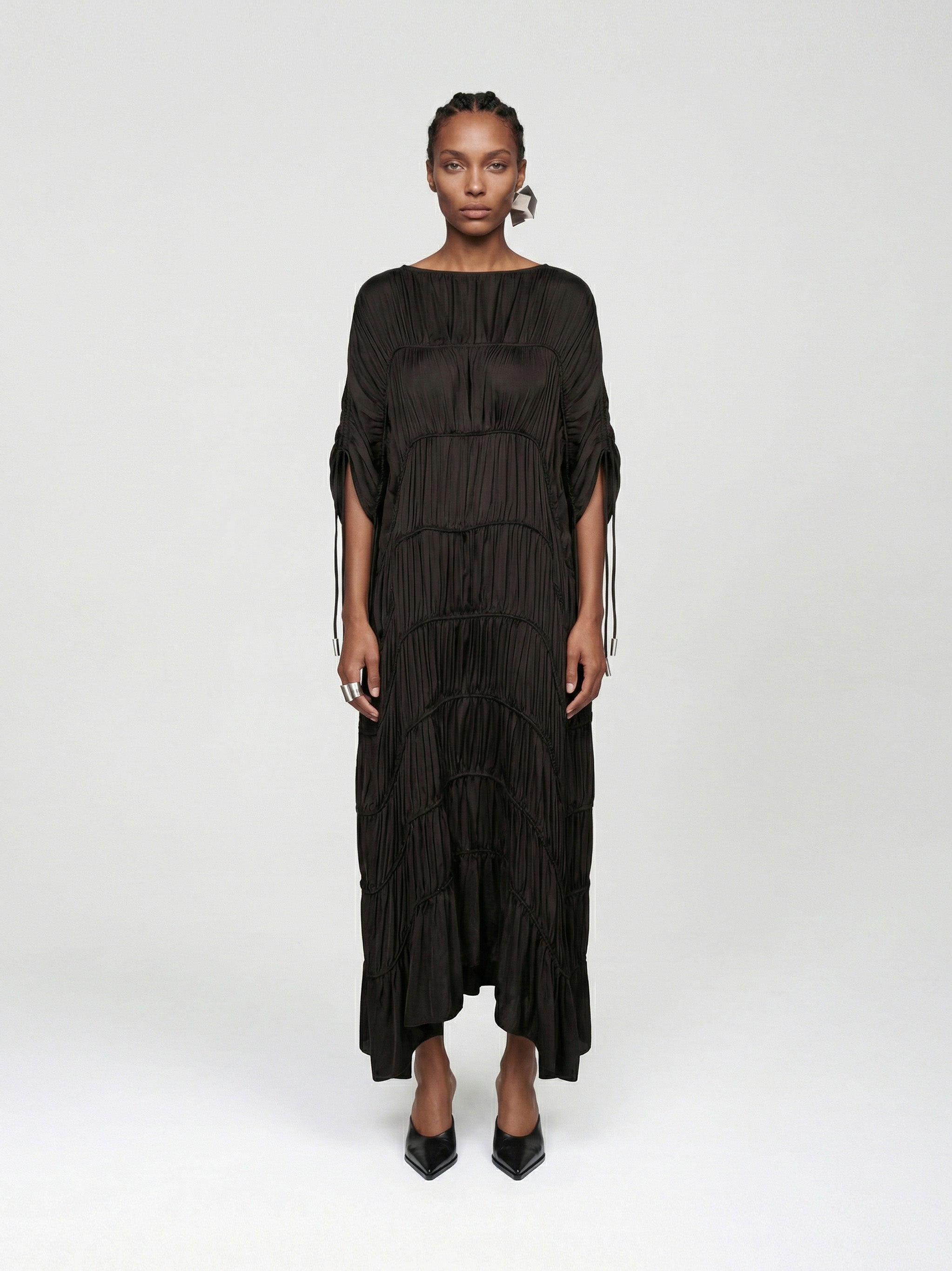 SERA LONG DRESS - BLACK