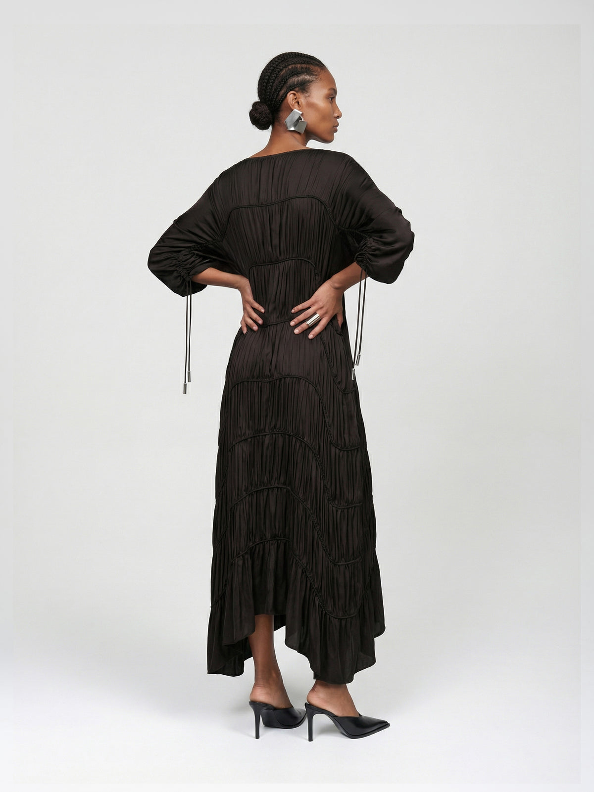 SERA LONG DRESS - BLACK