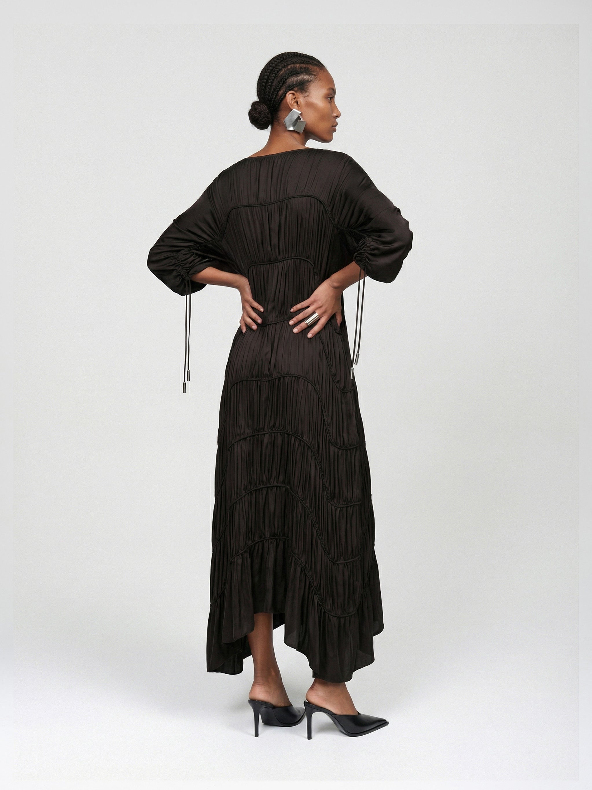 SERA LONG DRESS - BLACK