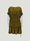 SERA DRESS - GREEN