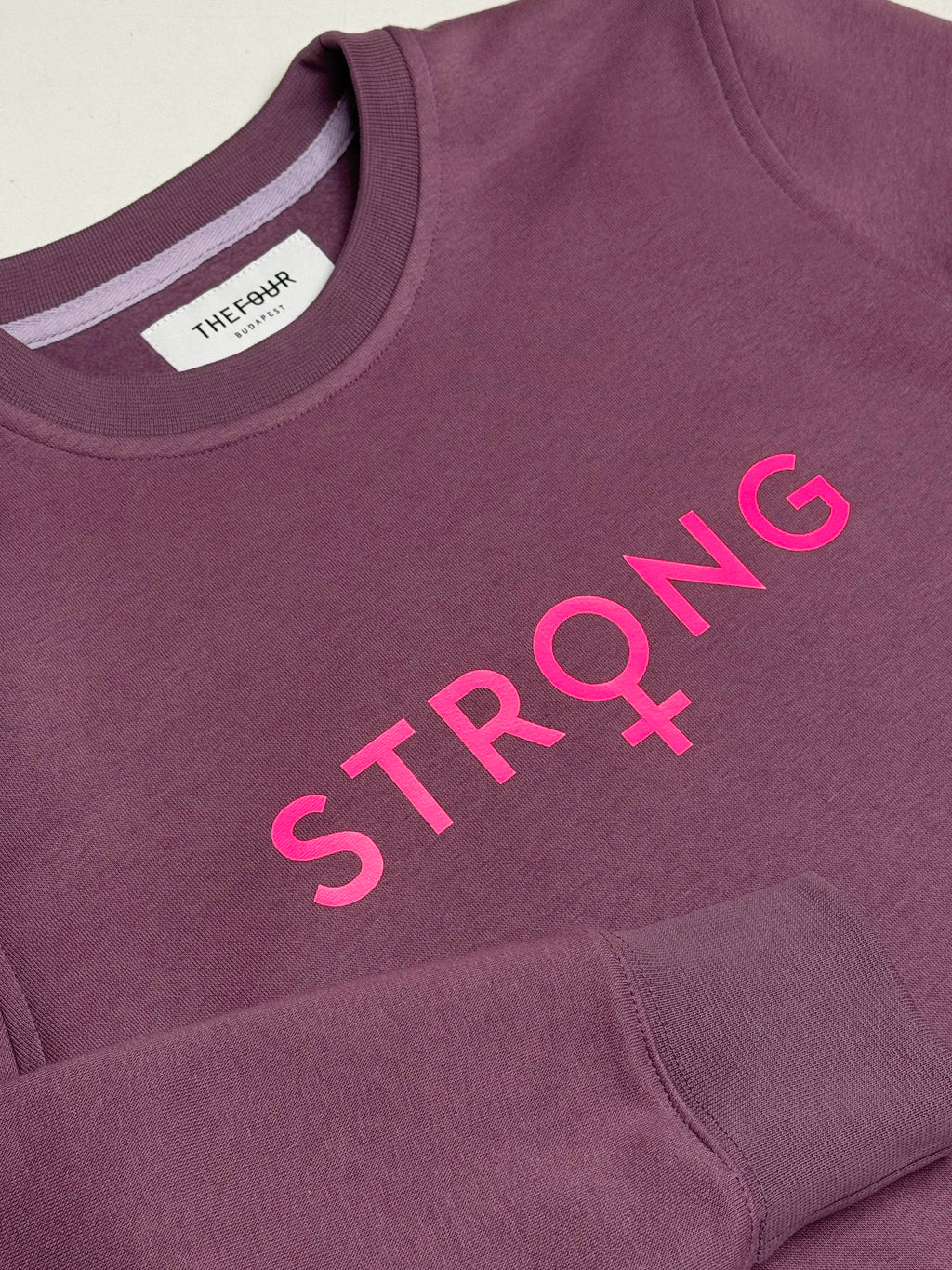 STRONG UNITE SWEATSHIRT - PURPLE NEON