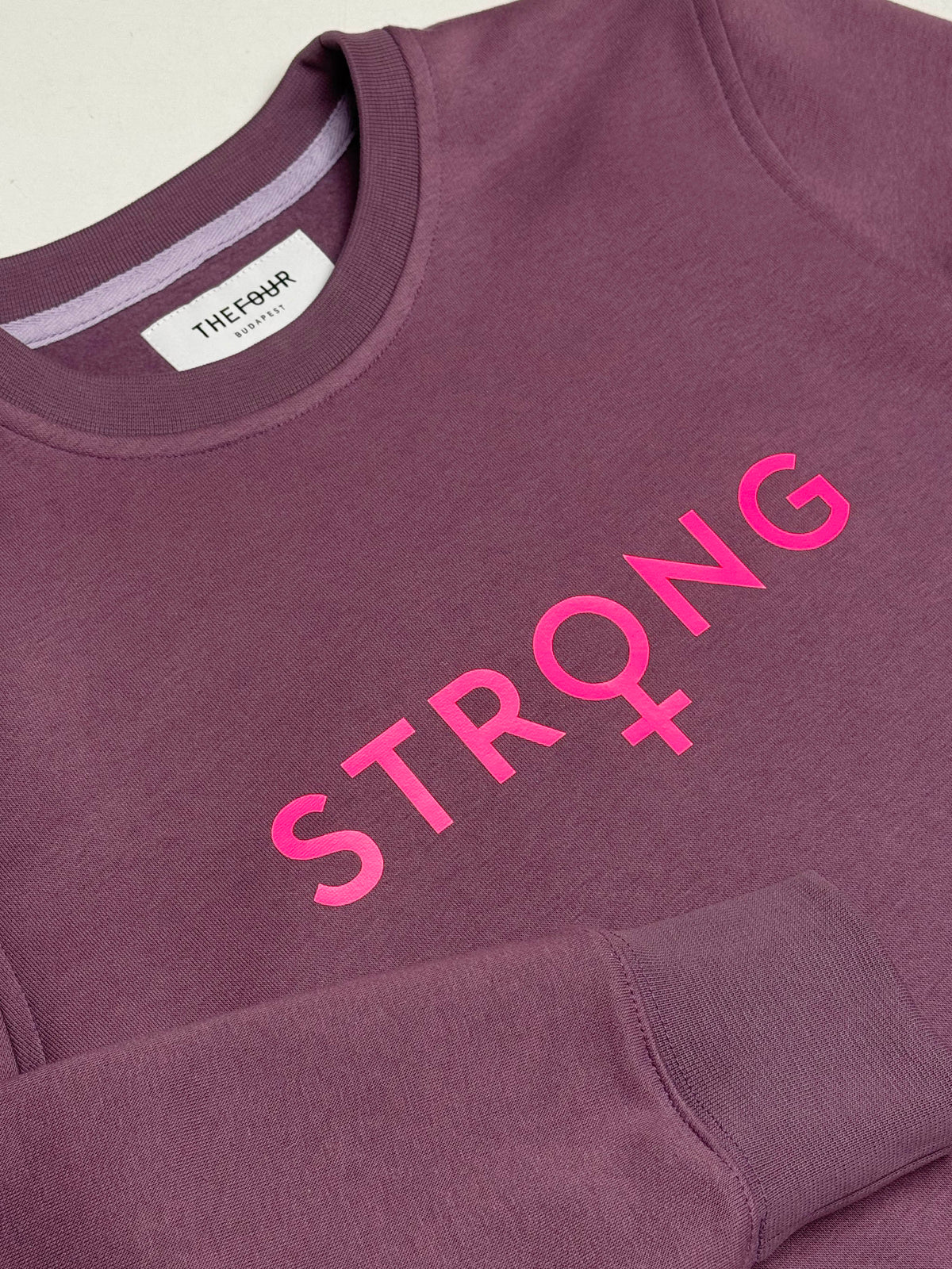 STRONG UNITE SWEATSHIRT - PURPLE NEON