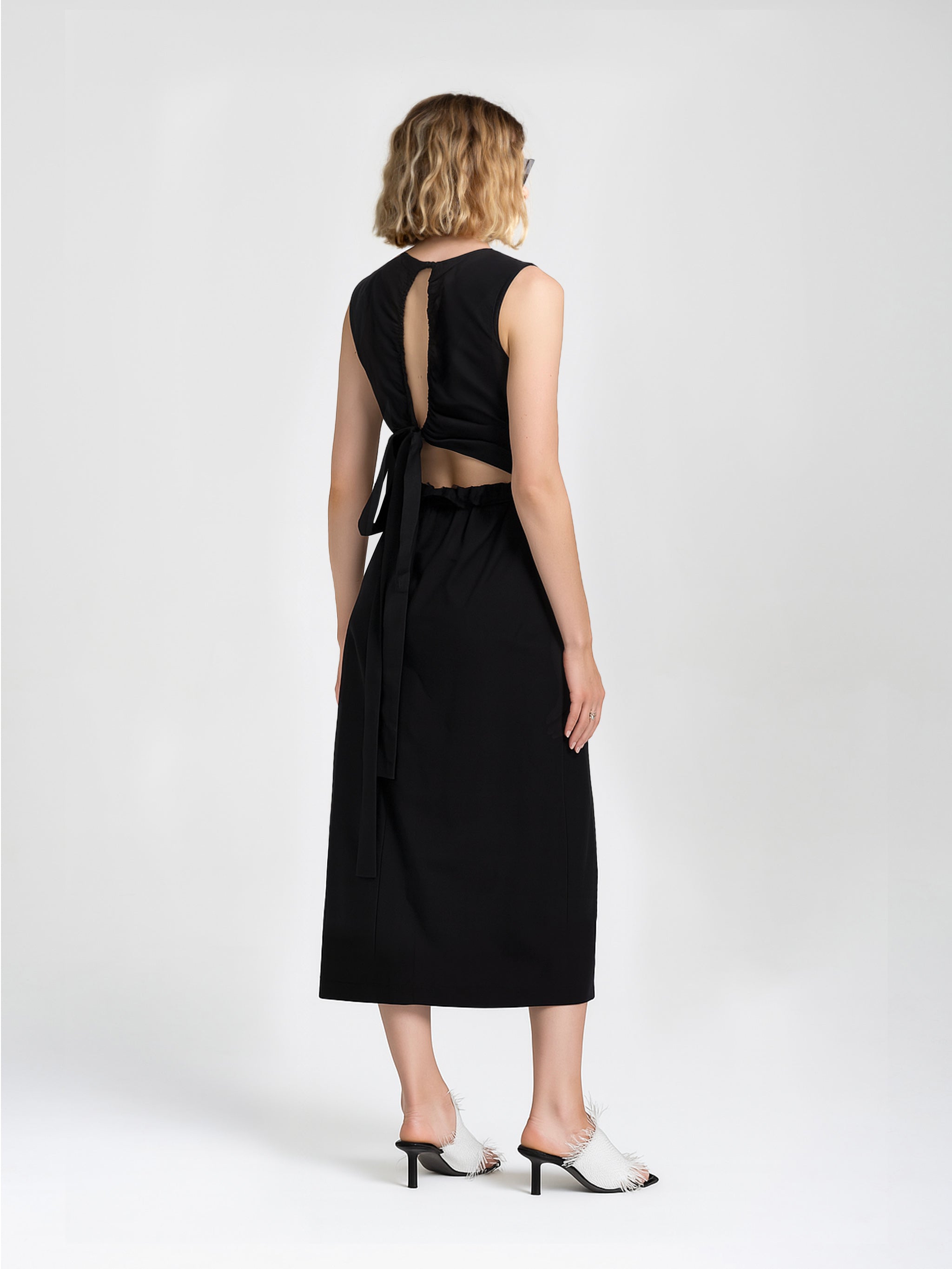 SYRA DRESS - BLACK