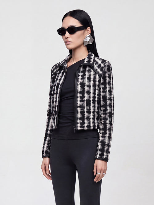 ARCA JACKET - BLACK WHITE