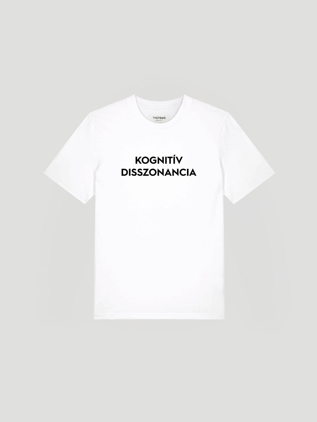 KOGNITÍV DISSZONANCIA BASE T-SHIRT - WHITE