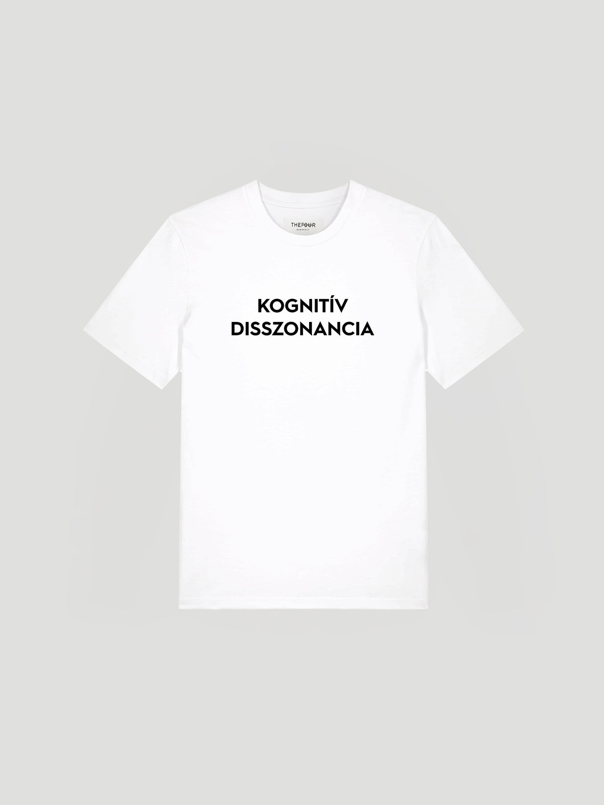 KOGNITÍV DISSZONANCIA BASE T-SHIRT - WHITE