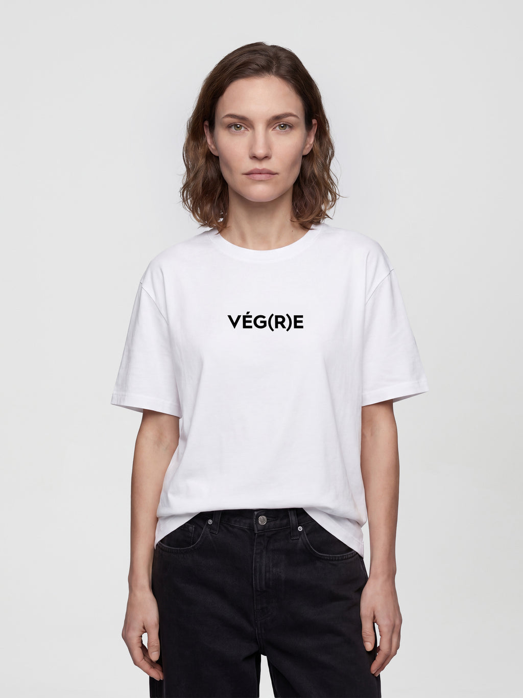 VÉG(R)E BASE T-SHIRT - WHITE