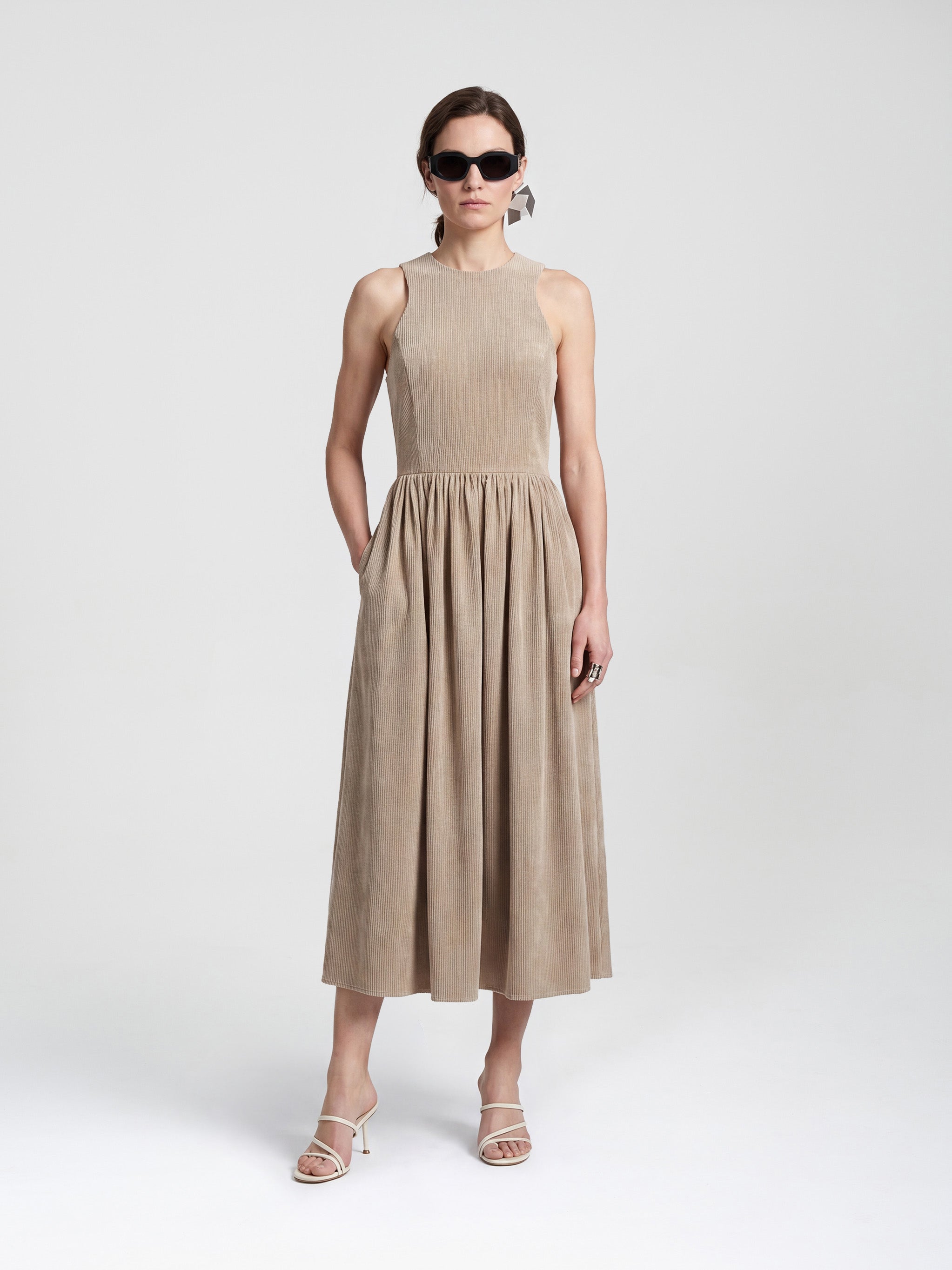 BUFFANT DRESS - BEIGE