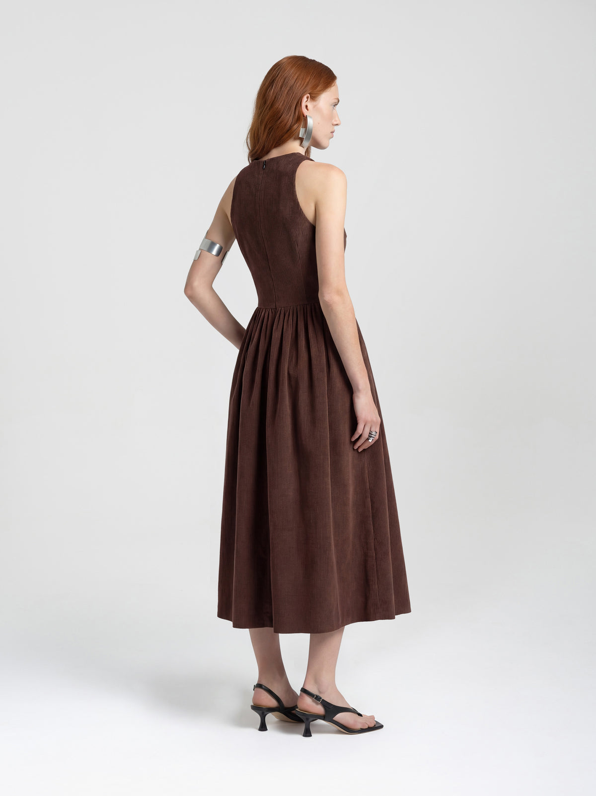 BUFFANT DRESS - BROWN
