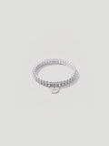 GLINT RHINESTONE BRACELET - SILVER