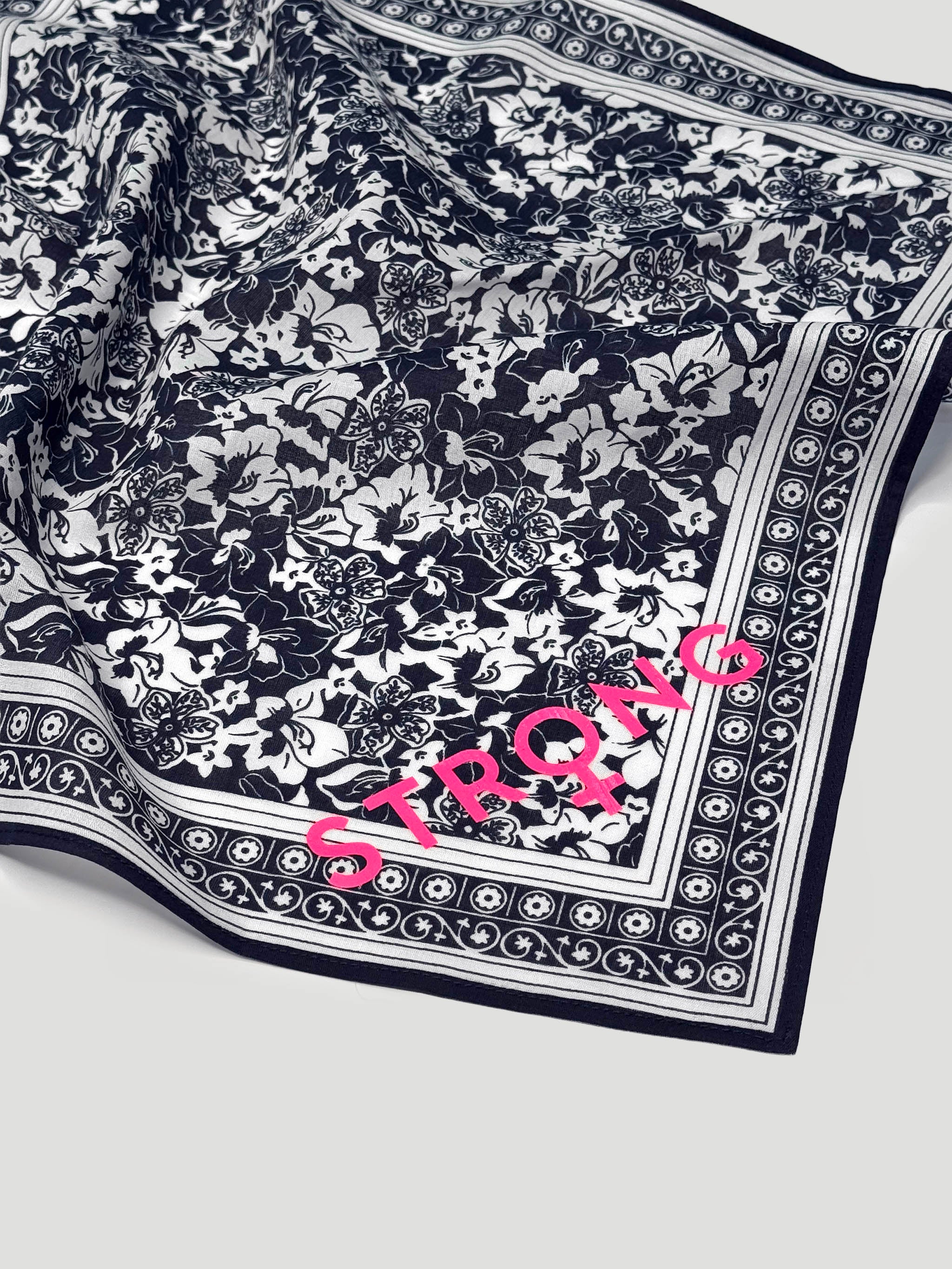 STRONG BANDANA - BLUE NEON PINK