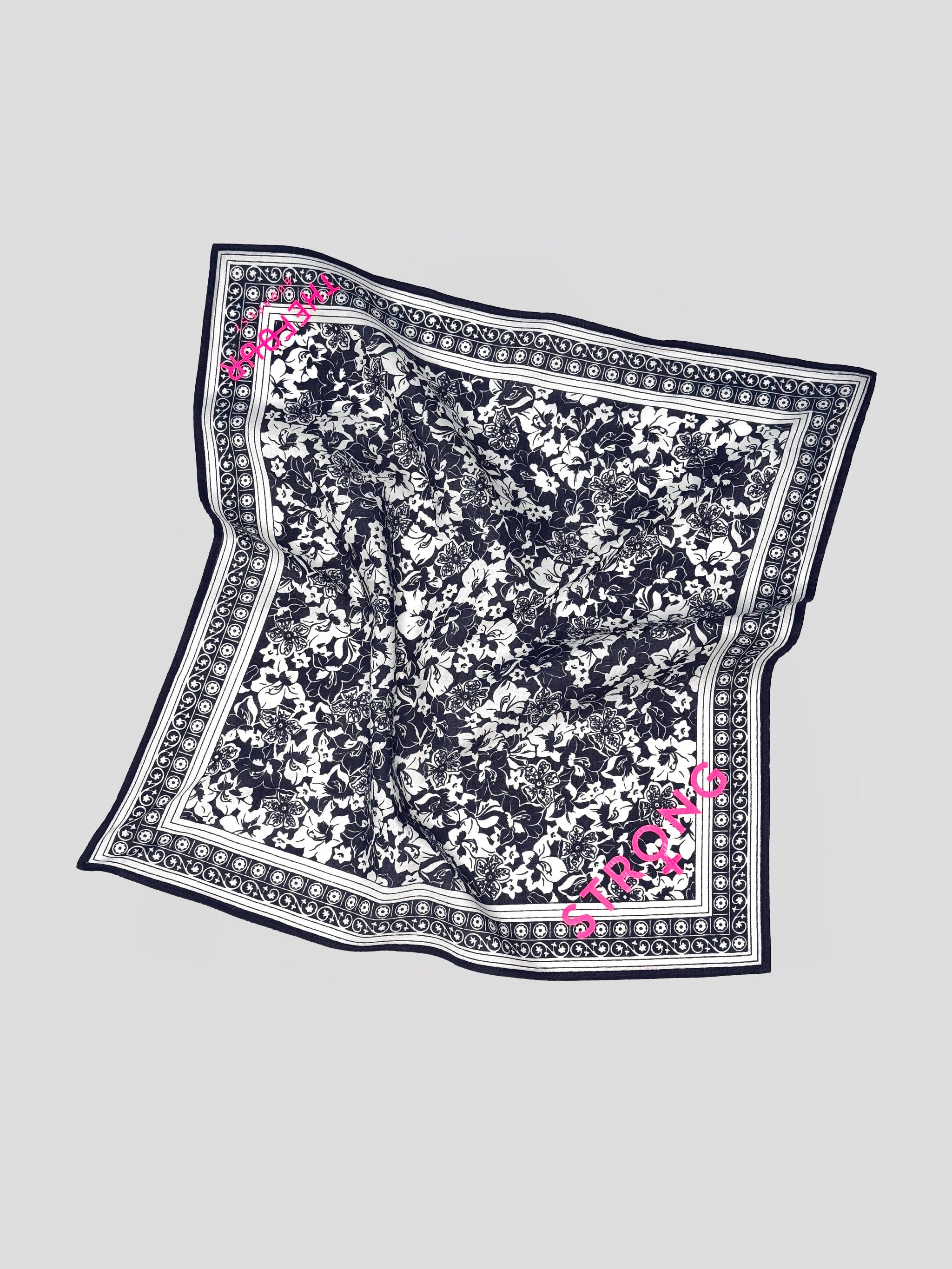 STRONG BANDANA - BLUE NEON PINK
