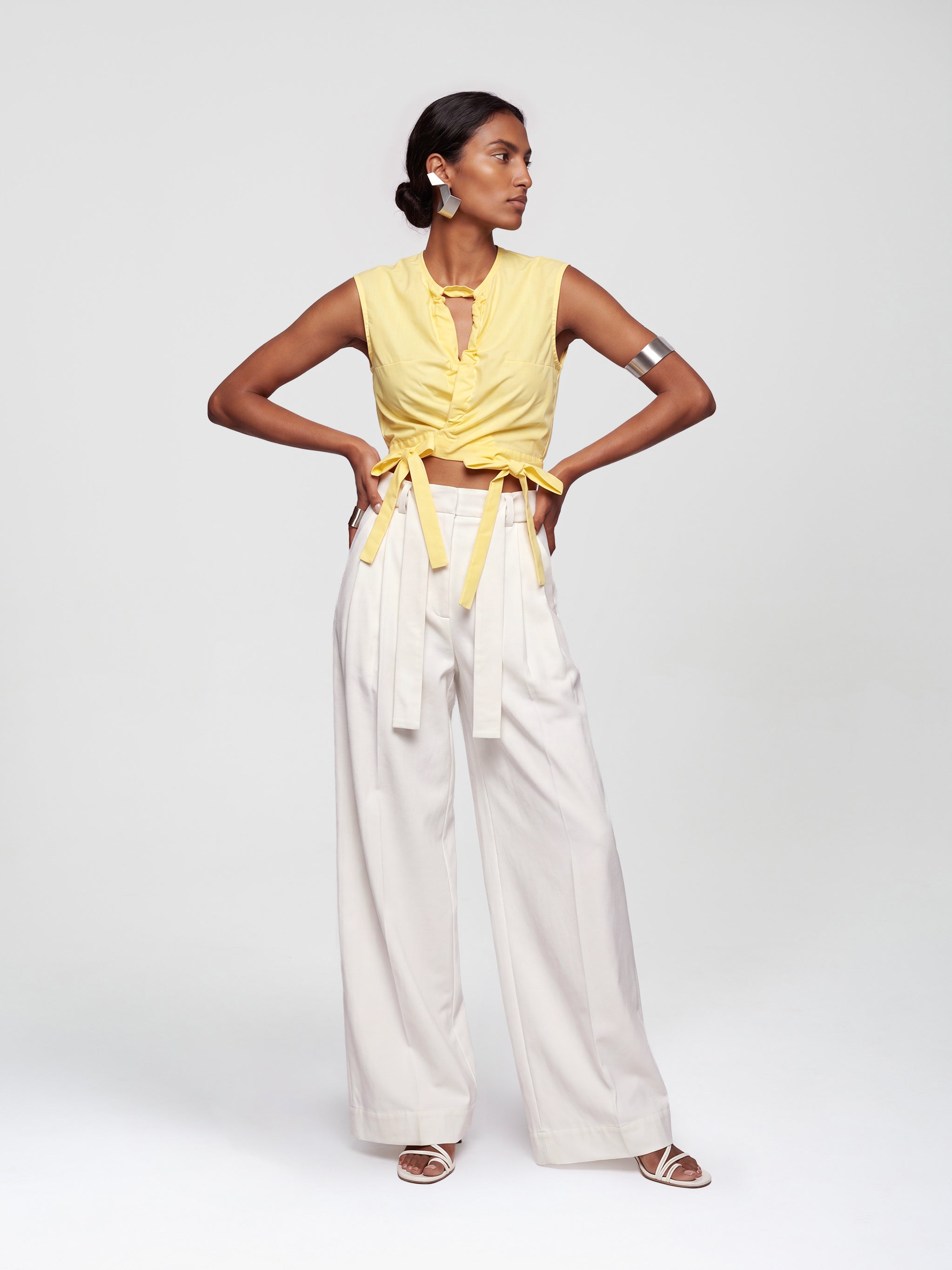 SYRA TOP - YELLOW
