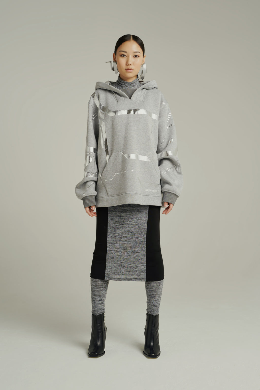 SISKIN MIDI DRESS - GLITCH