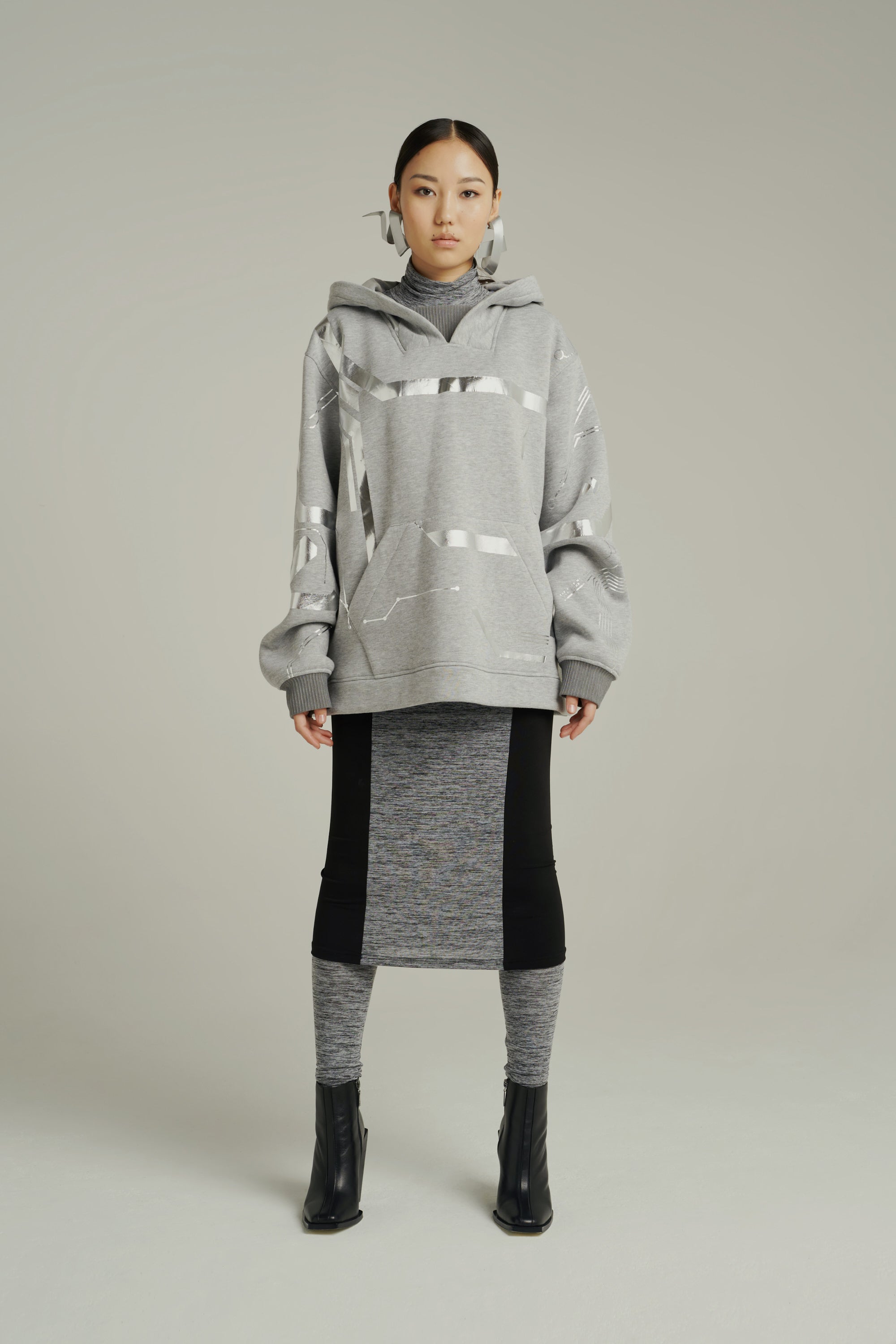 SISKIN MIDI DRESS - GLITCH