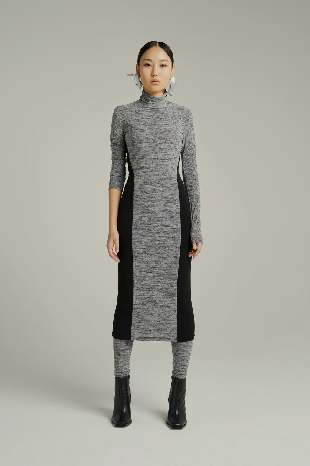 SISKIN MIDI DRESS - GLITCH