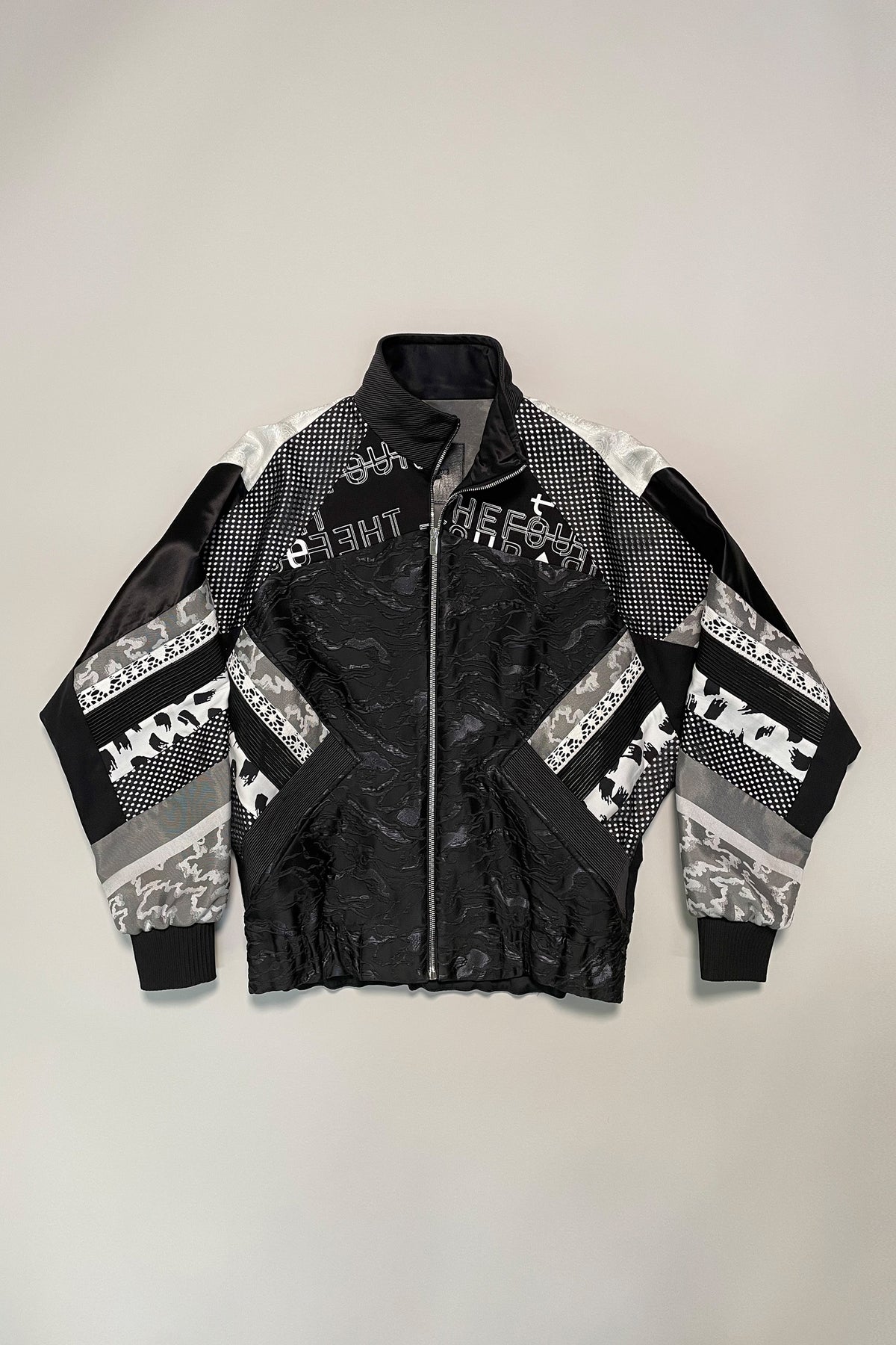 ALFA JACKET - BLACK + WHITE